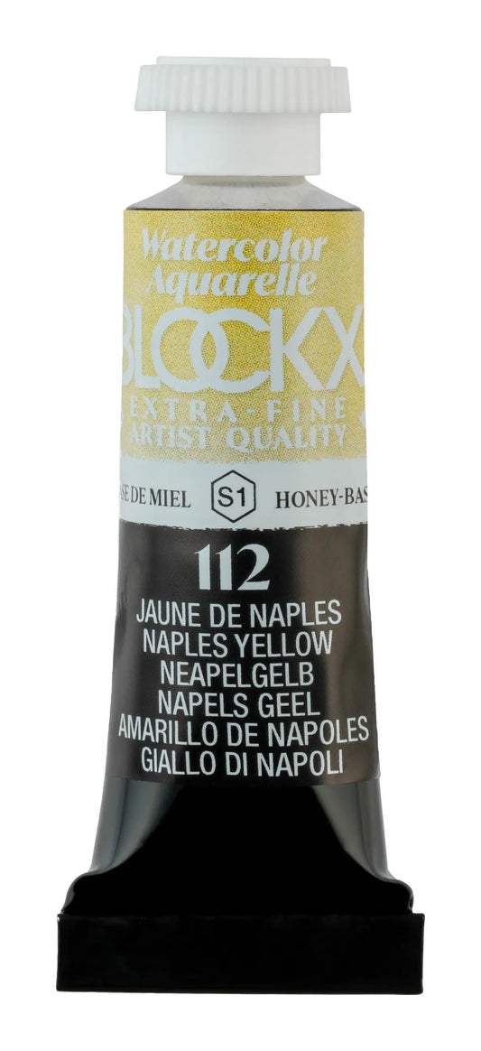 Extra-fine watercolor tube 5ml - Yellow from Naples 112 (Pack x3)