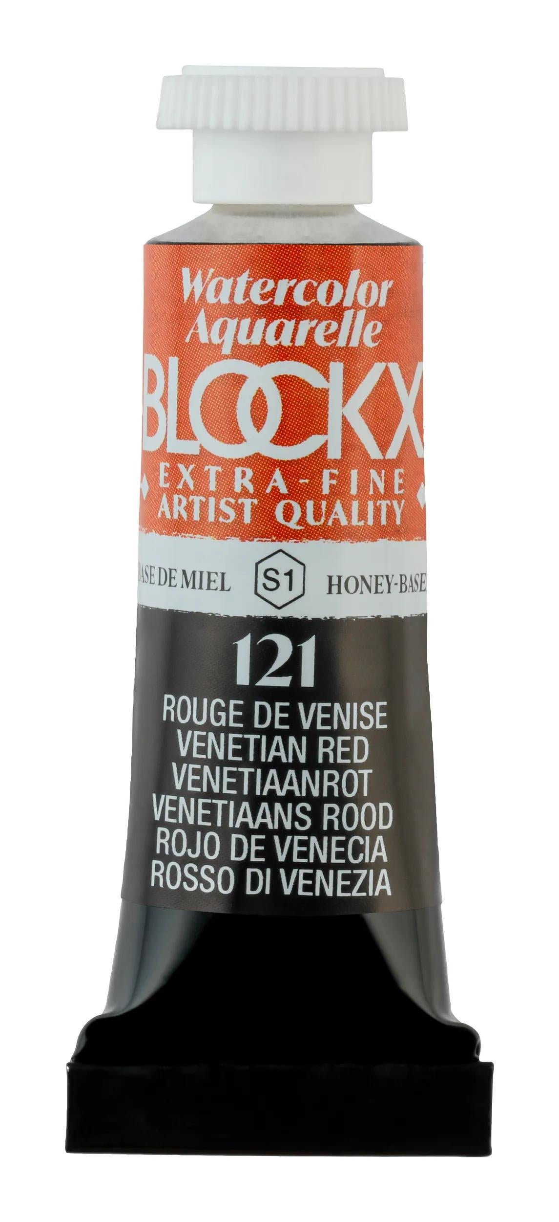 Extra-fine watercolor tube 5ml - Venice Red 121 (Pack x3)