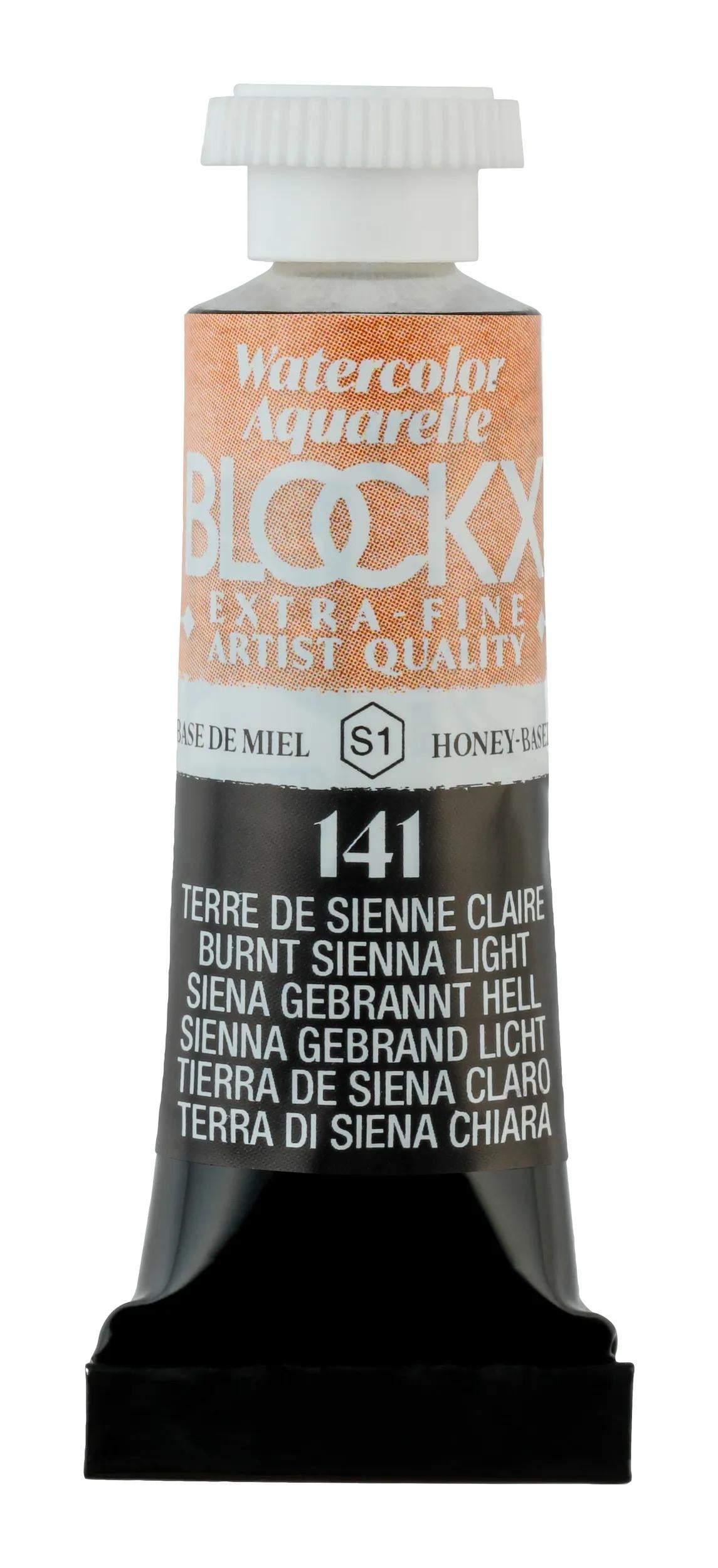 Extra-fine watercolor tube 5ml - Clear Siena Earth 141 (Pack x3)