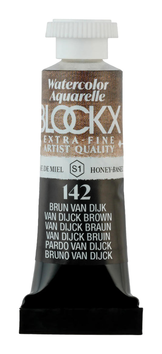 Extra-fine watercolor tube 5ml - Brun Van Dijk 142 (Pack x3)