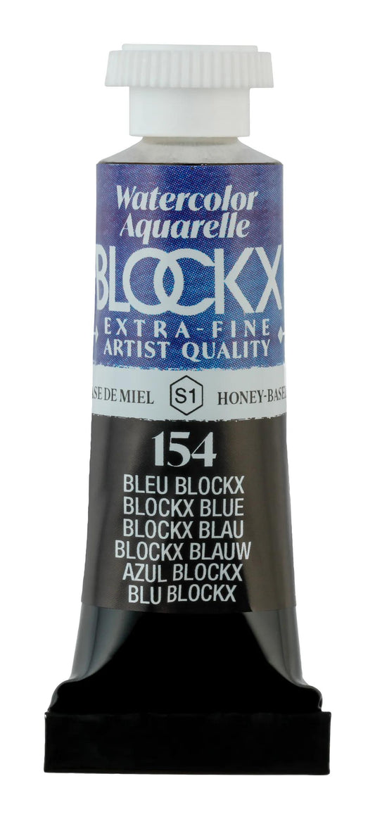Extra-fine watercolor tube 5ml - Blue blockx 154 (Pack x3)