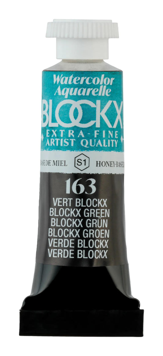 Extra-fine watercolor tube 5ml - Green blockx 163 (Pack x3)