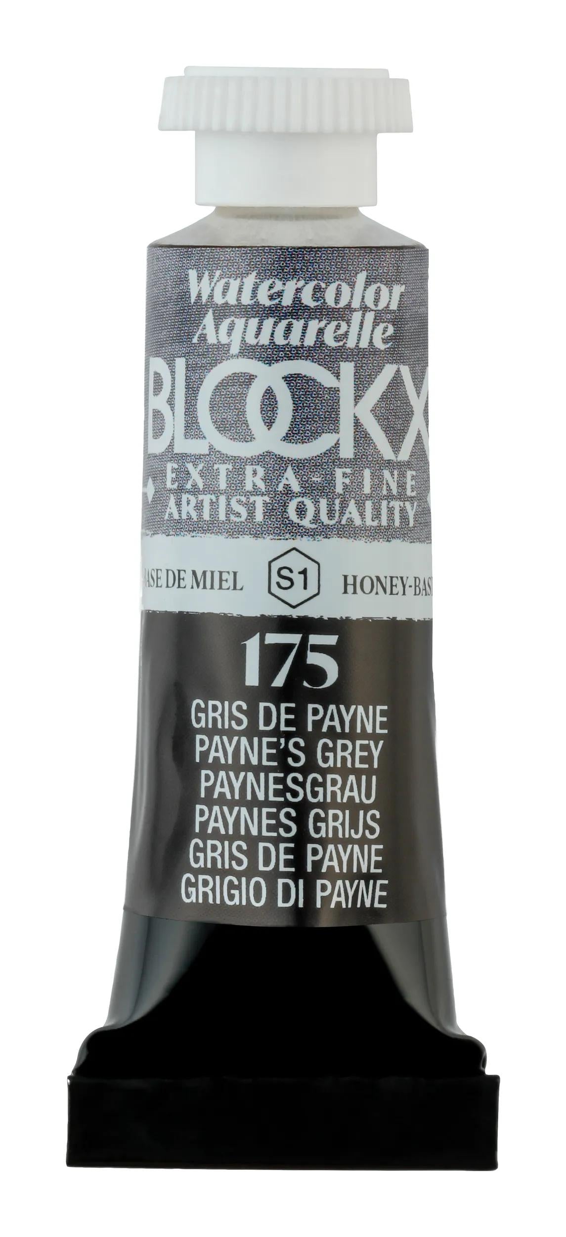 Extra-fine watercolor tube 5ml - Payne Grey 175 (Pack x3)
