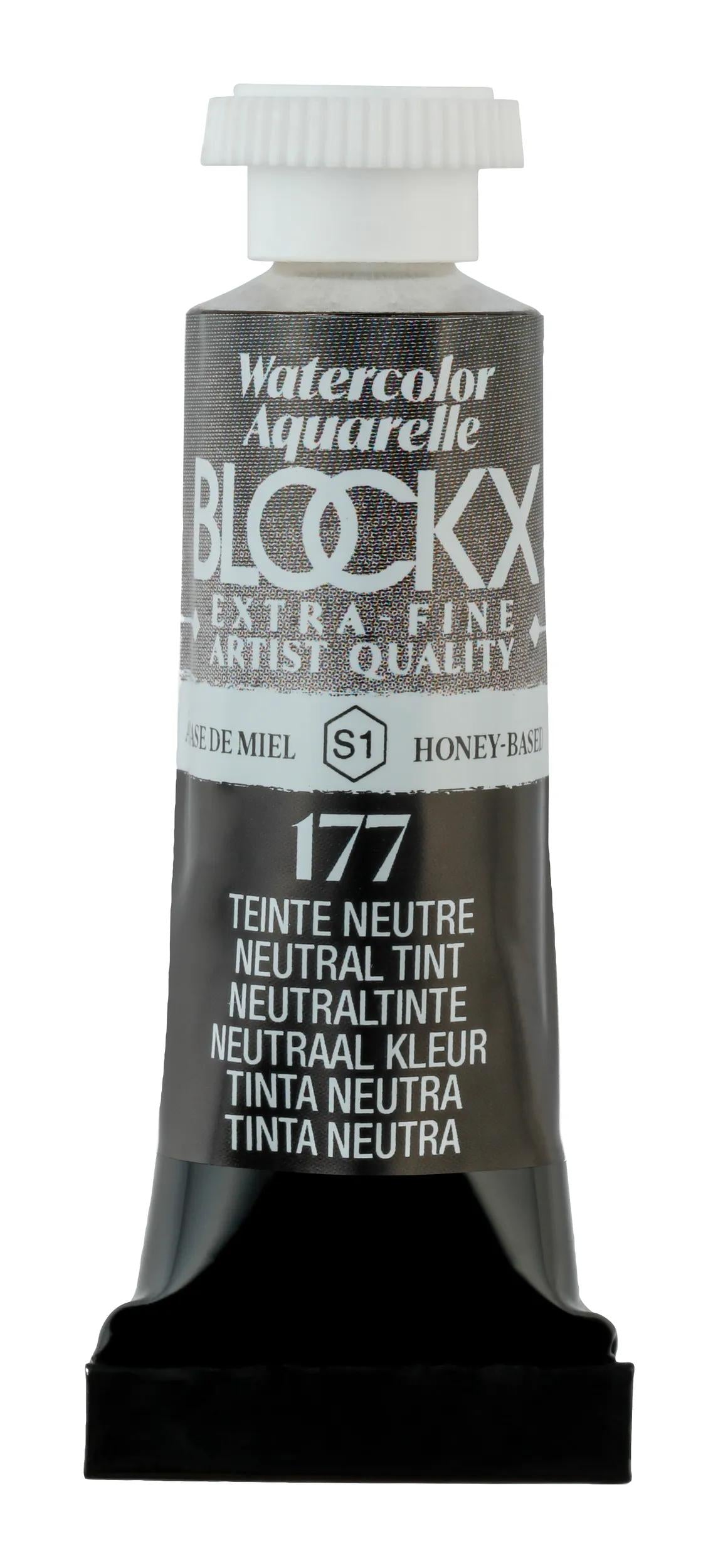 Extra-fine watercolor tube 5ml - Neutral dye 177 (Pack x3)