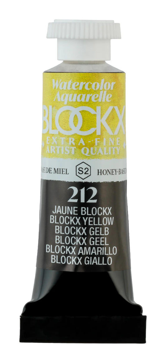 Extra-fine watercolor tube 5ml - Yellow blockx 212 (Pack x3)