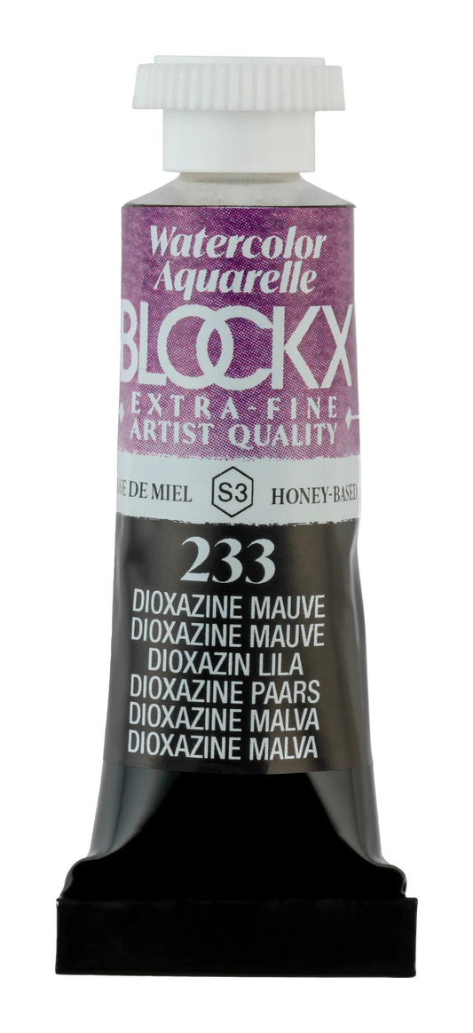 Extra-fine watercolor tube 5ml - Dioxazine purple 233 (Pack x3)