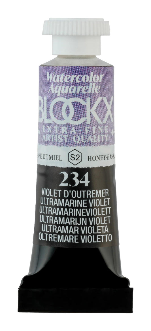 Extra-fine watercolor tube 5ml - Overseas violet 234 (Pack x3)