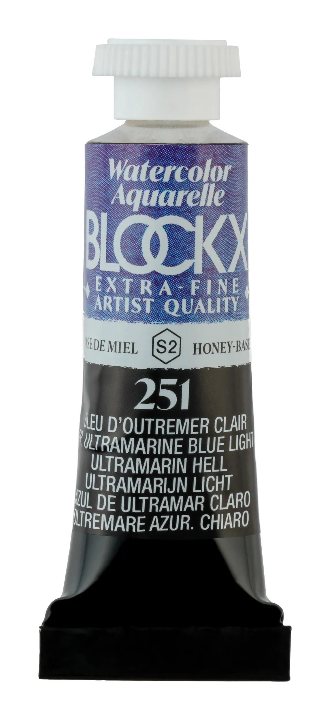 Extra-fine watercolor tube 5ml - Light overseas blue 251 (Pack x3)