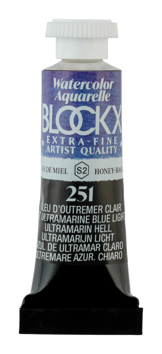 Extra-fine watercolor tube 5ml - Light overseas blue 251 (Pack x3)