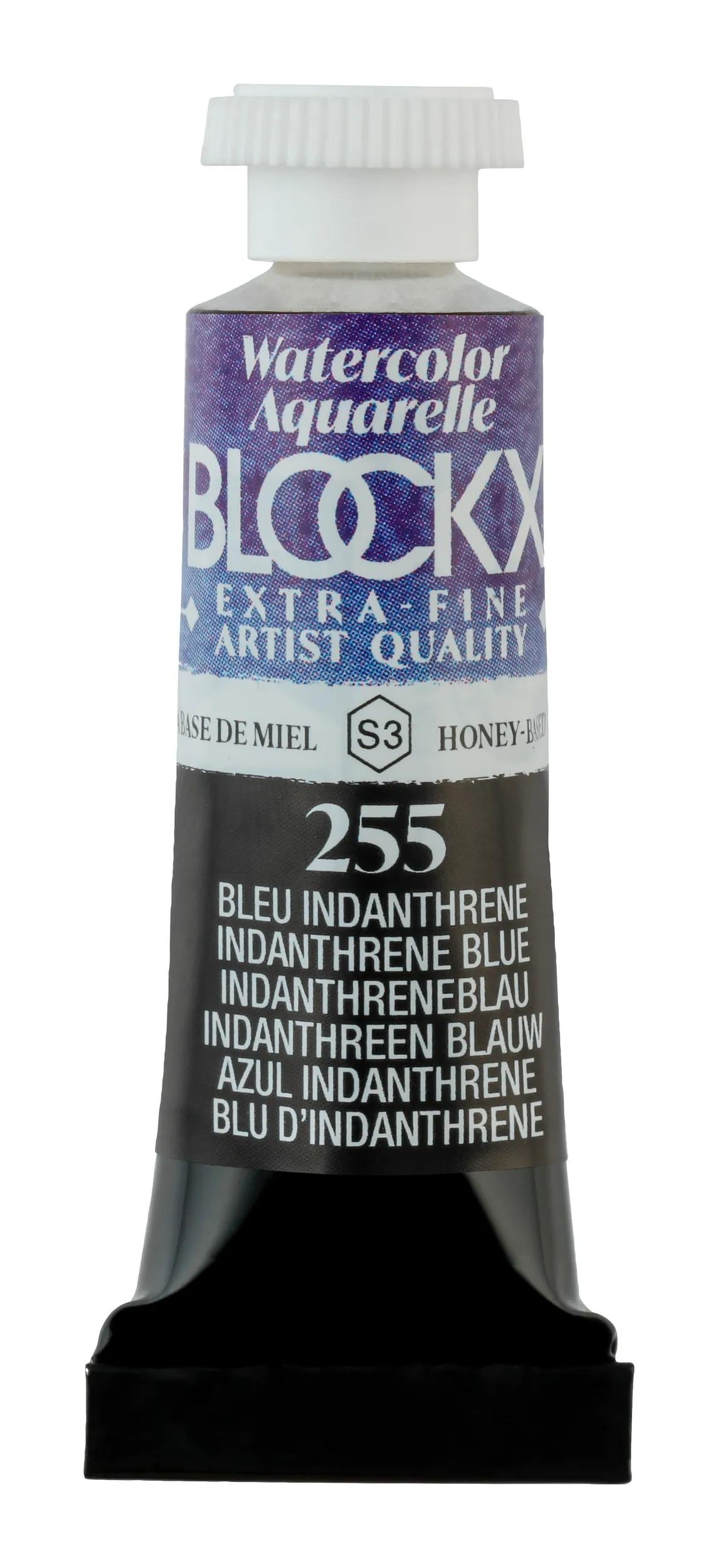 Extrafeine Aquarellröhre 5ml - Indanthrene blau (Paket x3)