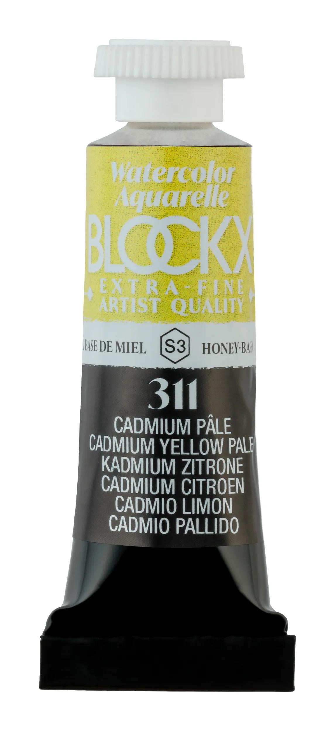 Extra-fine watercolor tube 5ml - Pale Cadmium 311 (Pack x3)