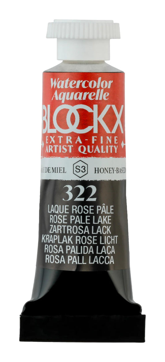 Extra-fine watercolor tube 5ml - Pale pink lacquer 322 (Pack x3)