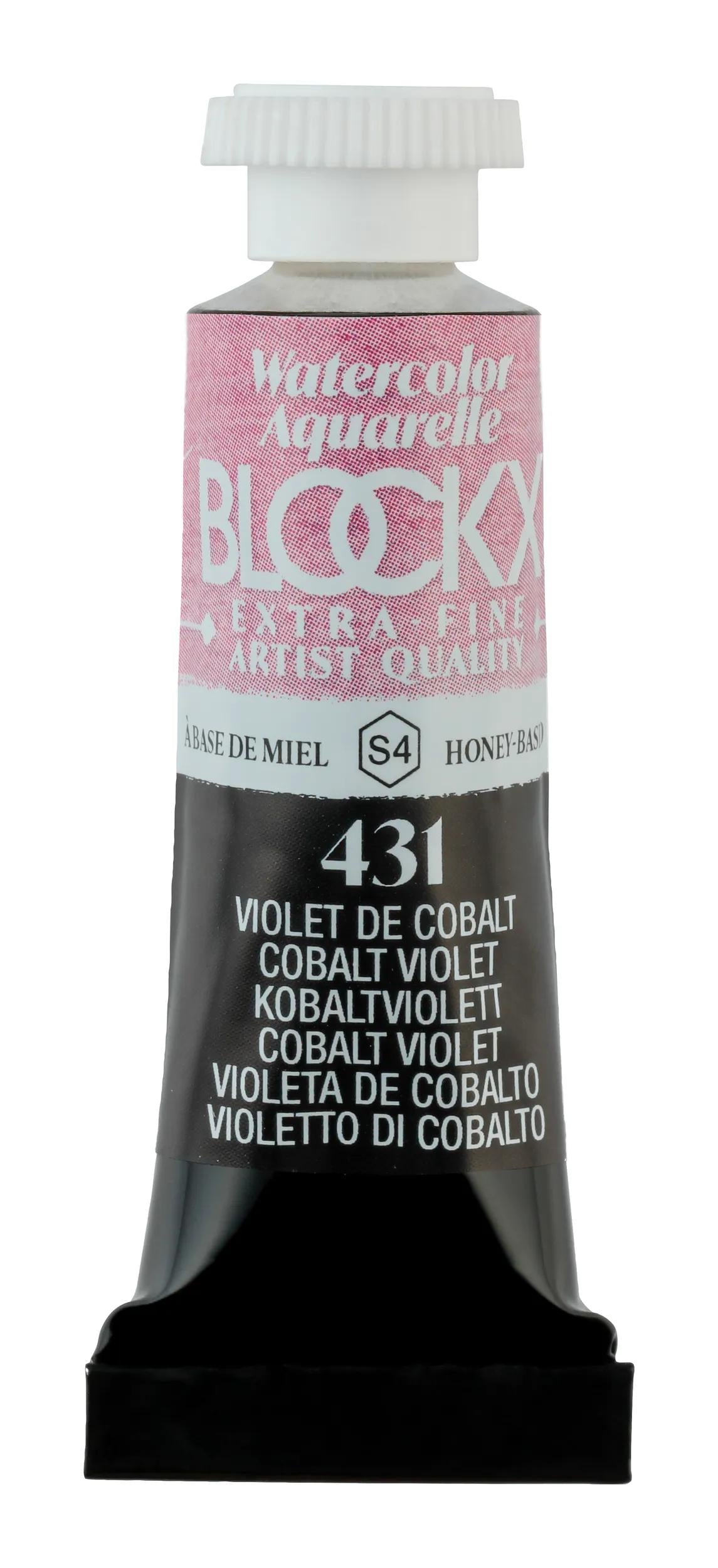 Extra-fine watercolor tube 5ml - Cobalt violet 431 (Pack x3)