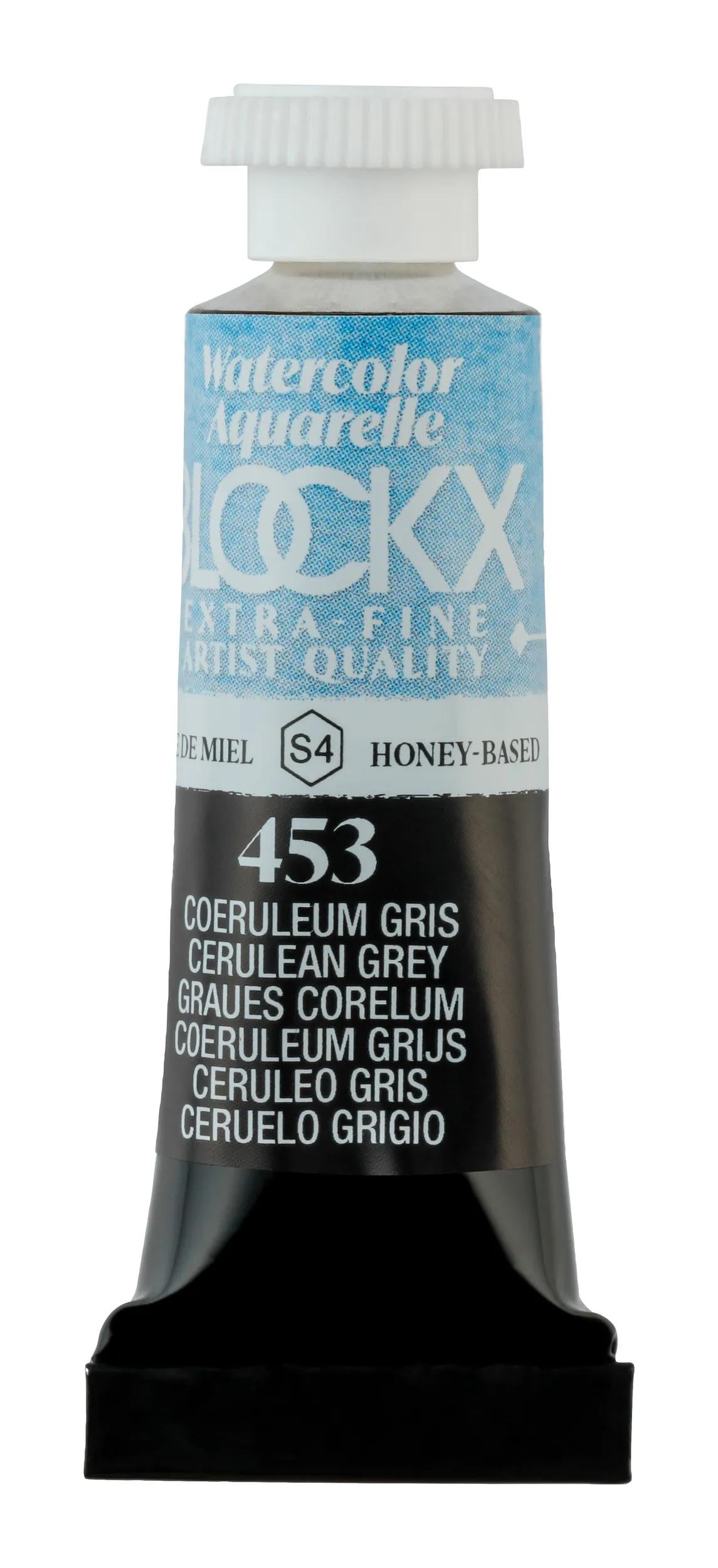 Extra-fine watercolor tube 5ml - Coeruleum grey 453 (Pack x3)