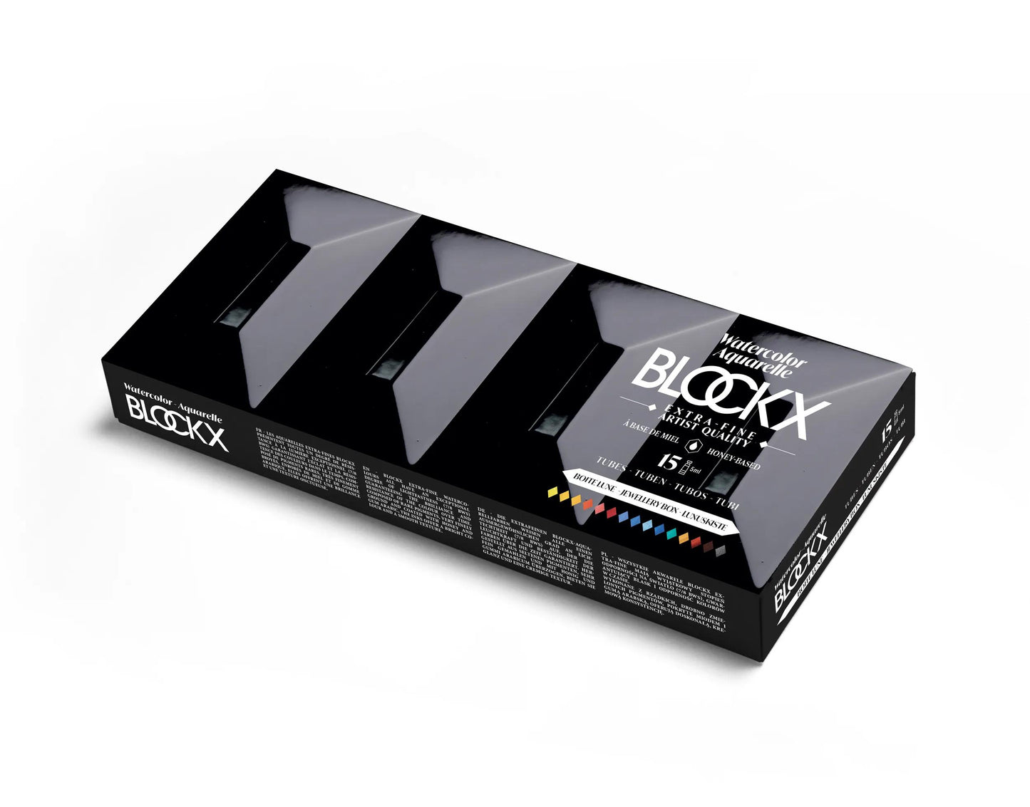 Watercolor Bijou box 15 tubes - 5ml