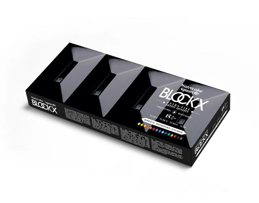 Watercolor Bijou box 15 tubes - 5ml
