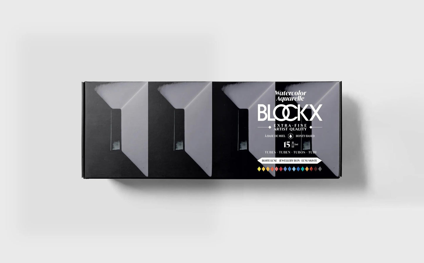 Watercolor Bijou box 15 tubes - 5ml