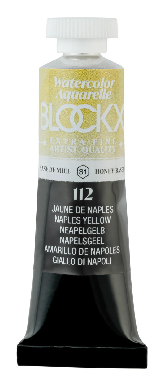 Extra-fine watercolor tube 15ml - Yellow from Naples 112 (Pack x3)