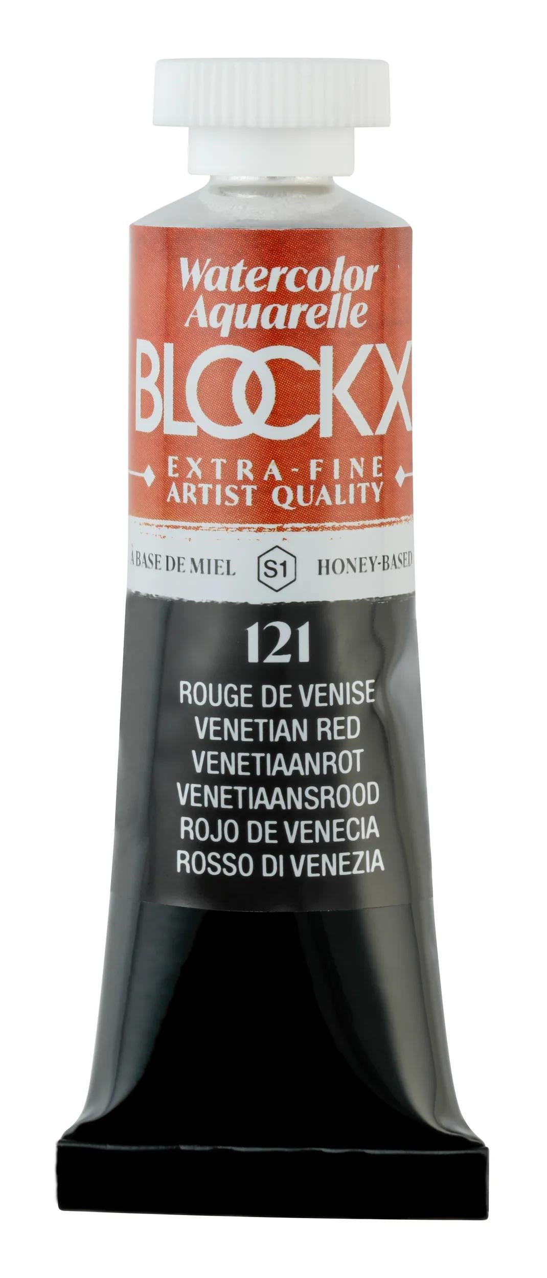 Extra-fine watercolor tube 15ml - Venice Red 121 (Pack x3)