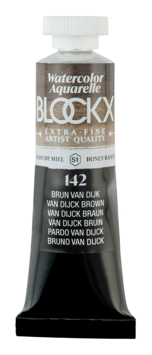 Extra-fine watercolor tube 15ml - Brun Van Dijk 142 (Pack x3)