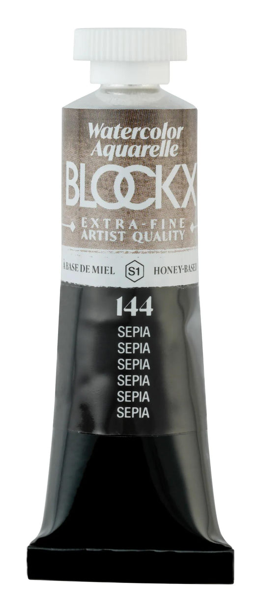 Extra-fine watercolor tube 15ml - Sépia 144 (Pack x3)
