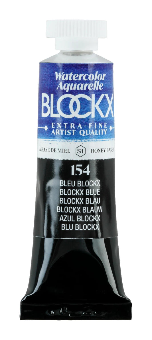 Extra-fine watercolor tube 15ml - Blue blockx 154 (Pack x3)