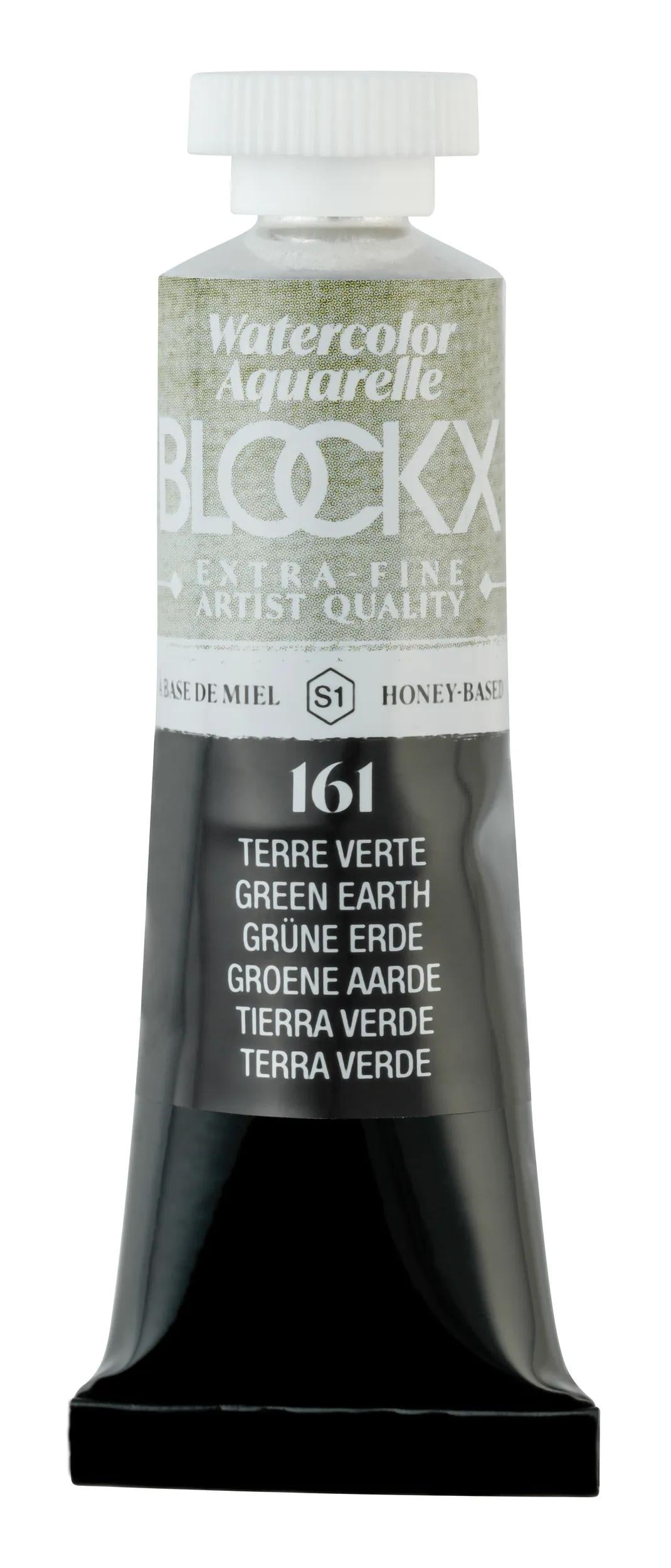 Extra-fine watercolor tube 15ml - Green Earth 161 (Pack x3)