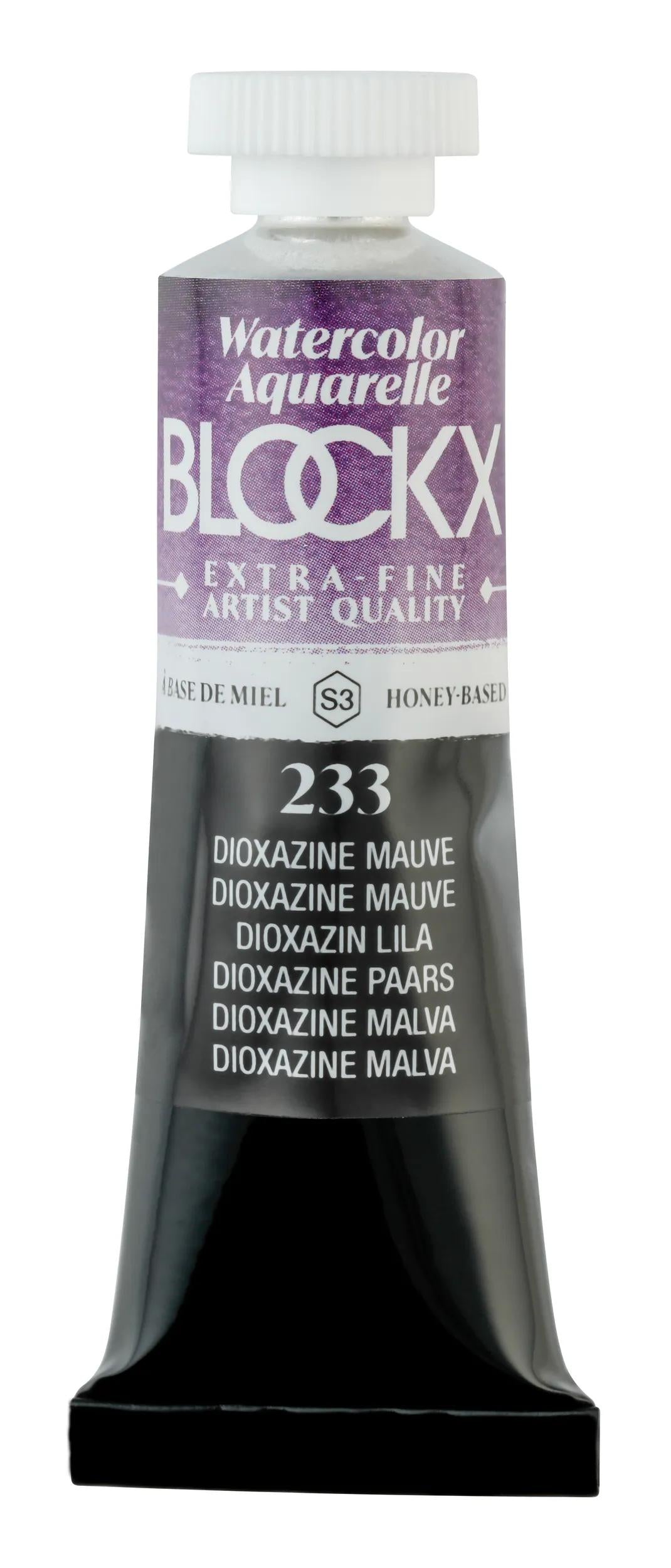 Extra-fine watercolor tube 15ml - Dioxazine purple 233 (Pack x3)