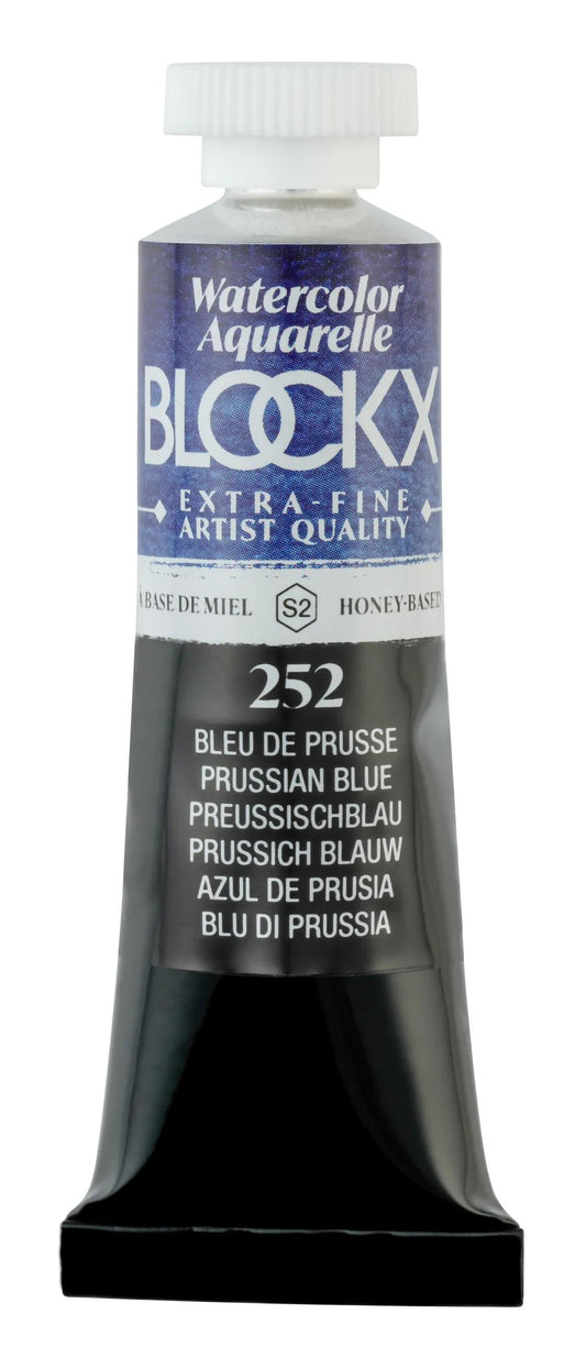 Extra-fine watercolor tube 15ml - Prussia Blue 252 (Pack x3)
