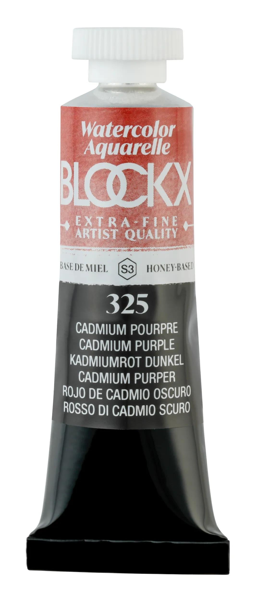 Extra-fine watercolor tube 15ml - Purple Cadmium 325 (Pack x3)