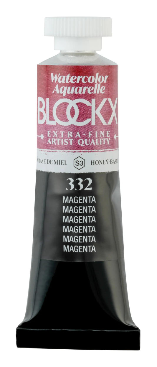 Extra-fine watercolor tube 15ml - Magenta 332 (Pack x3)