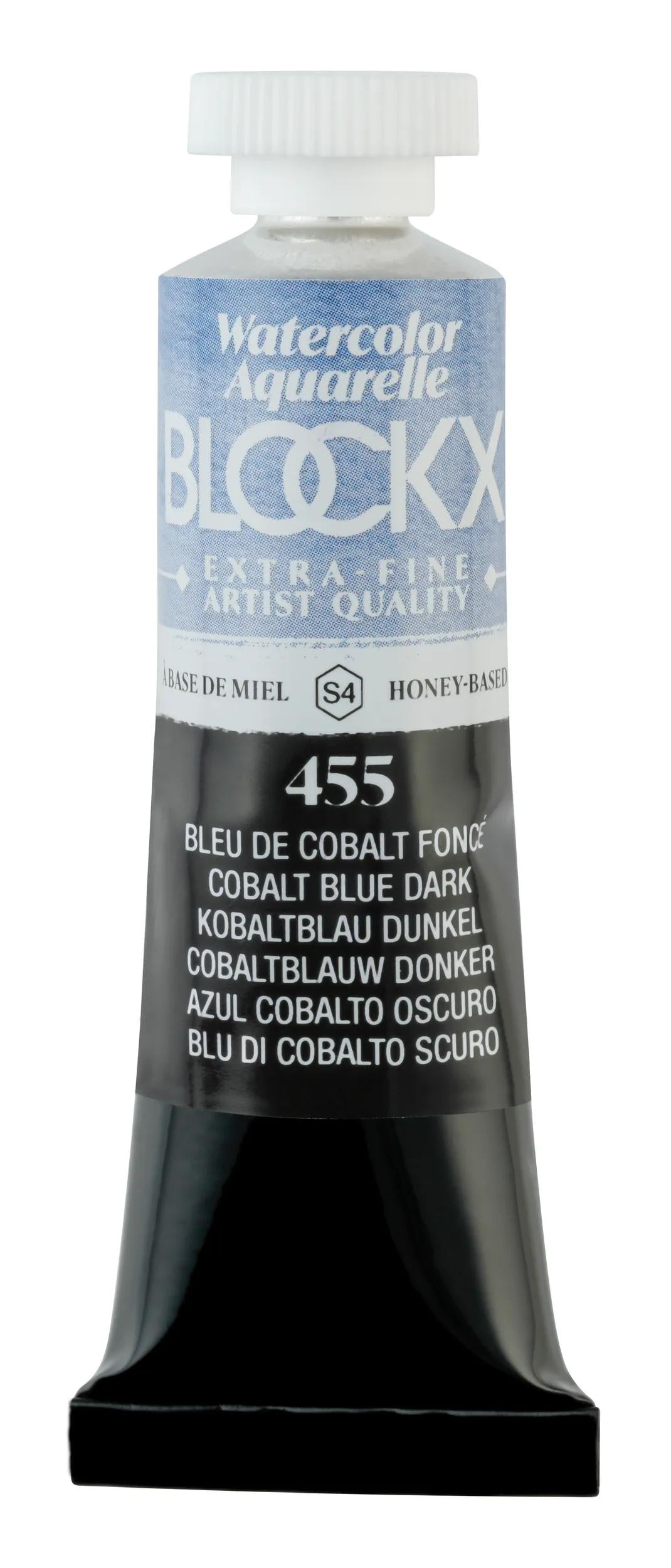 Extra-fine watercolor tube 15ml - Dark cobalt blue 455
