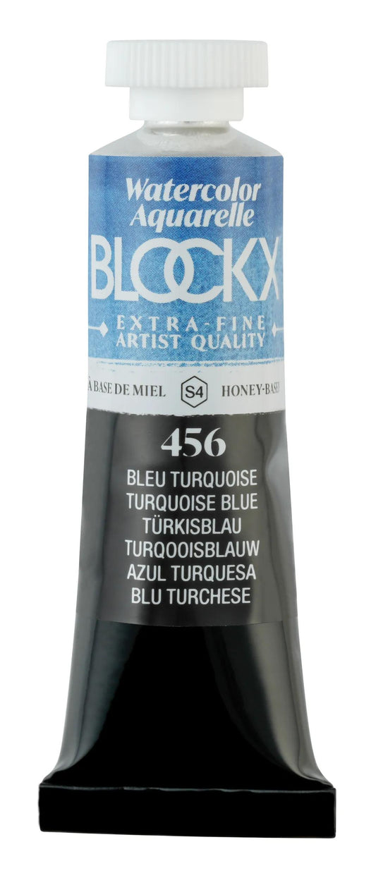 Extra-fine watercolor tube 15ml - Turquoise blue 456