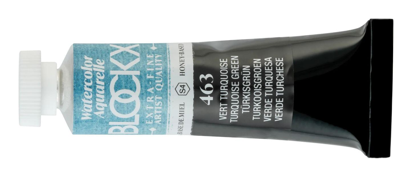 Extra-fine watercolor tube 15ml - Turquoise green 463