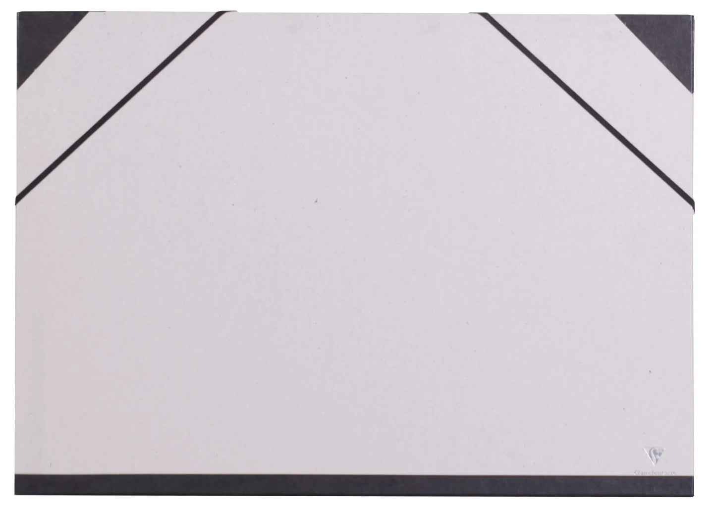 Drawing carton Brut with elastics 37x52cm - Grey (Pack x10)