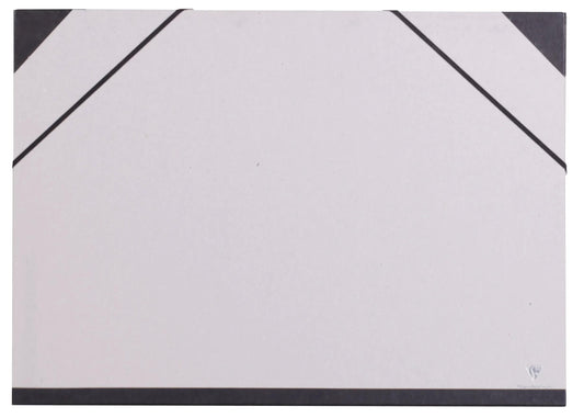 Cartone di disegno Brut con elastici 37x52cm - Grigio (confezione da 10)