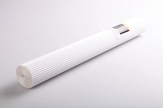 FLOOR CARTON, max. grooved roller 175g/m2 in size 2.00x0.70m - White
