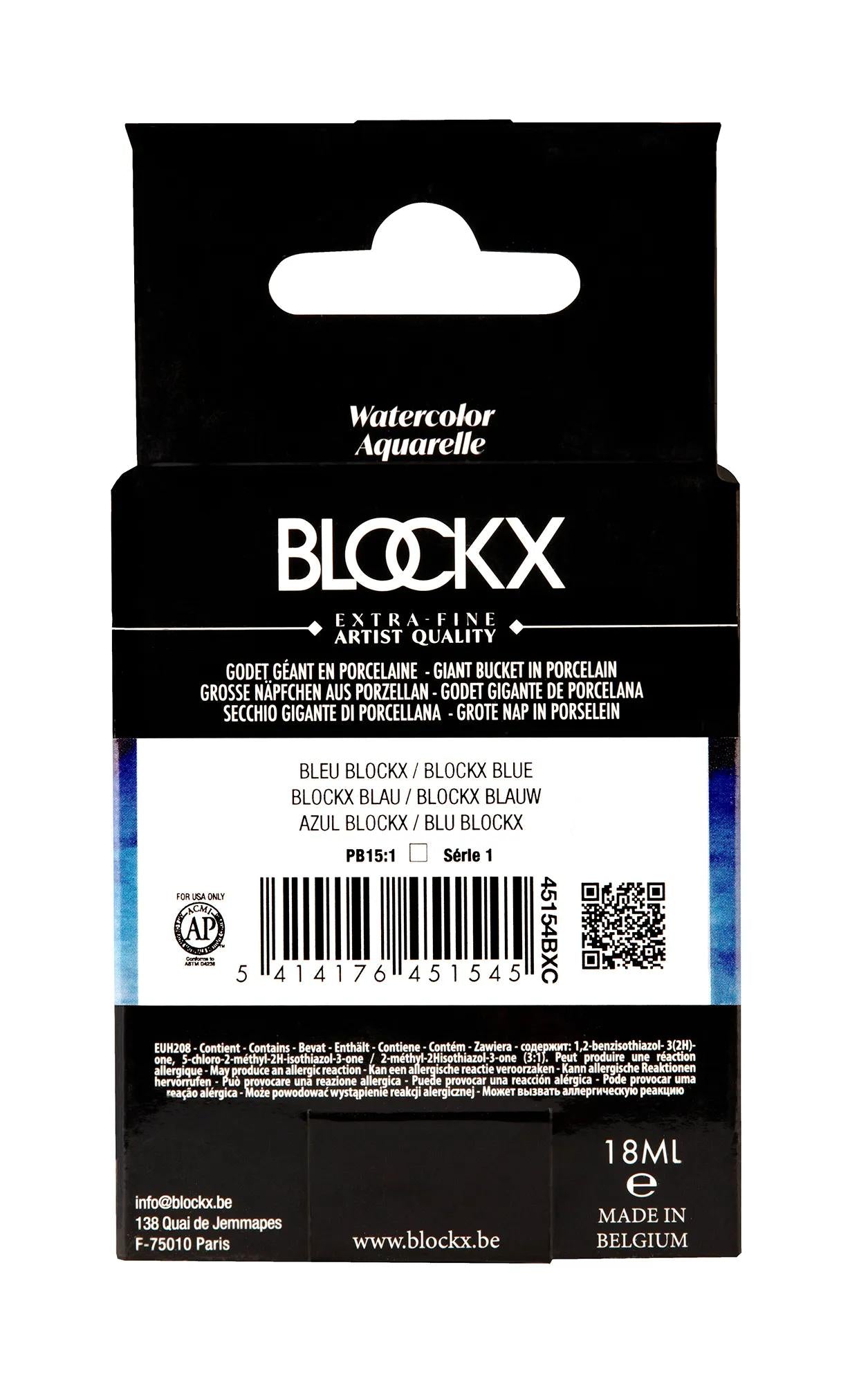 Aquarelle extra-fine giant bucket - Blue blockx 154