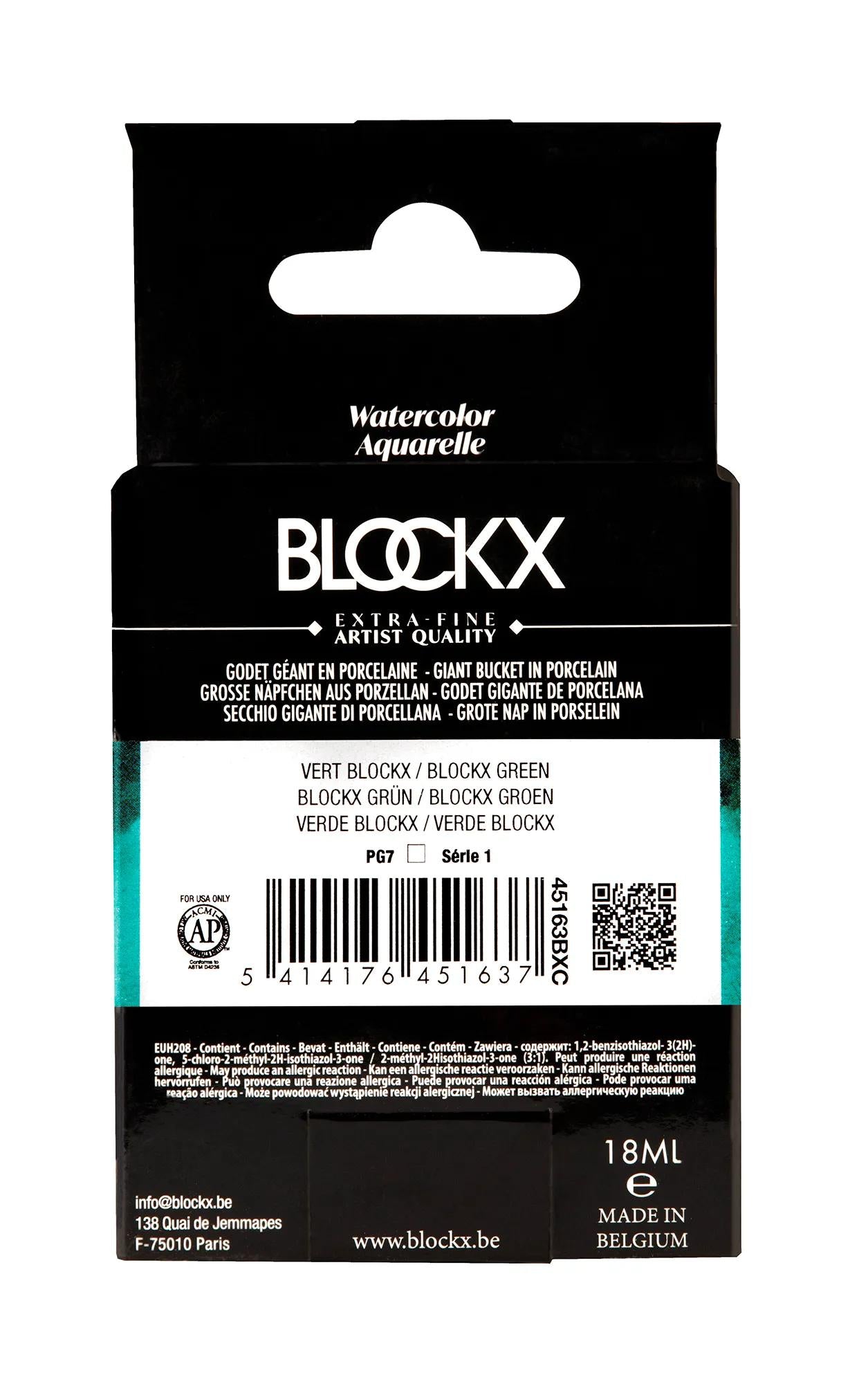 Aquarelle extra-fine giant bucket - Green blockx 163