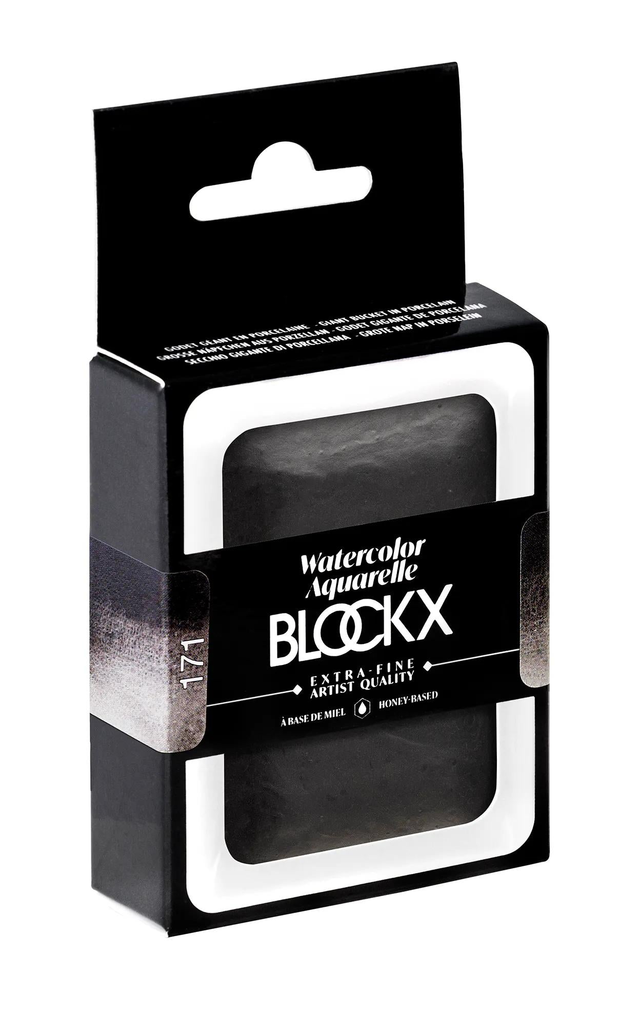 Extra-fine watercolor giant bucket - Black ivory 171