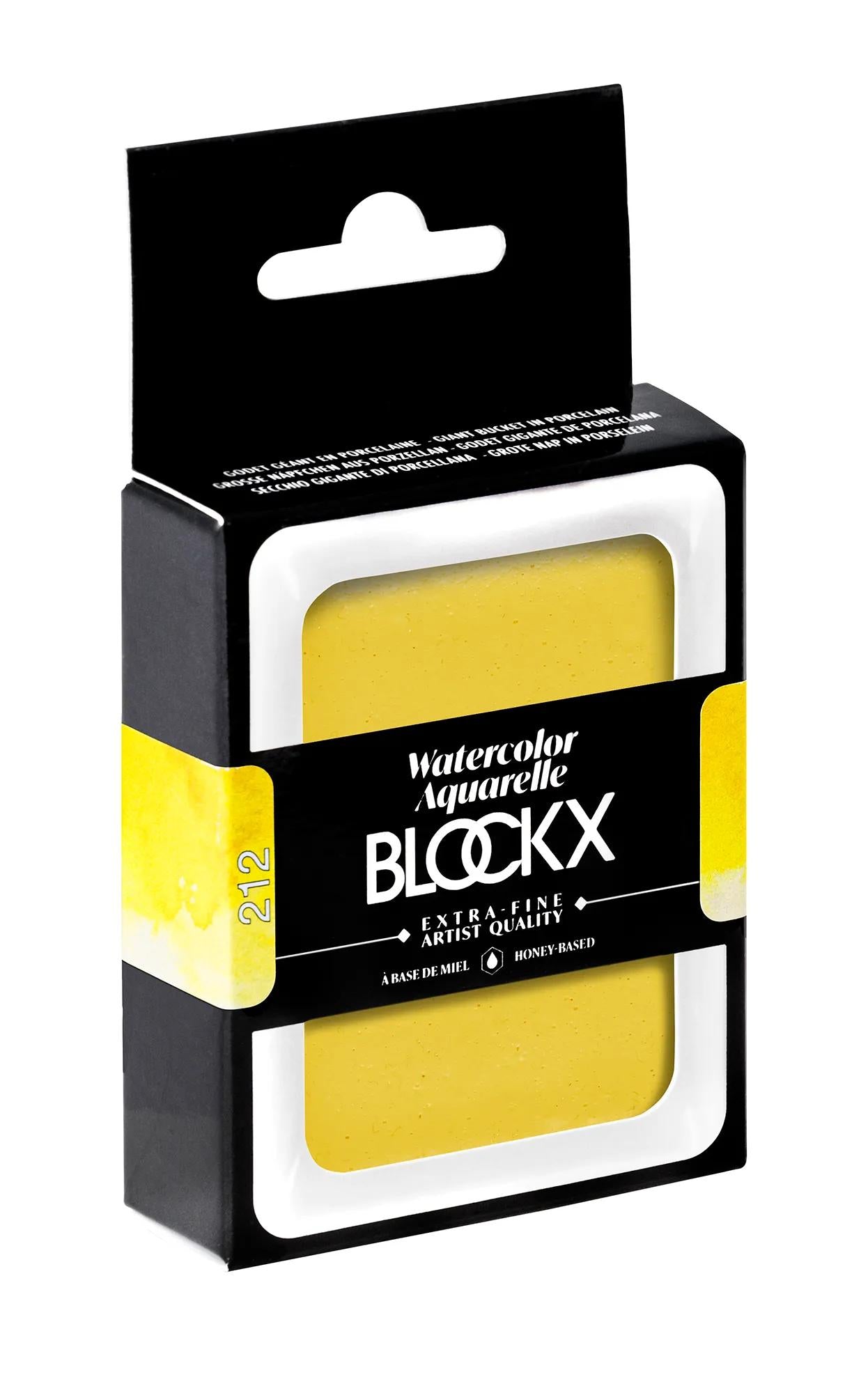 Extra-fine watercolor giant bucket - Yellow blockx 212