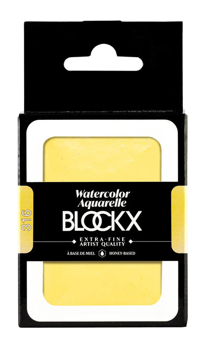 Extra-feine Aquarell Riesenficker - Nickel gelb