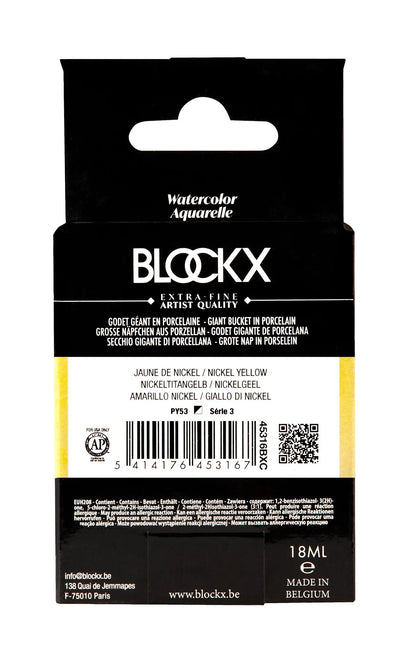Extra-feine Aquarell Riesenficker - Nickel gelb