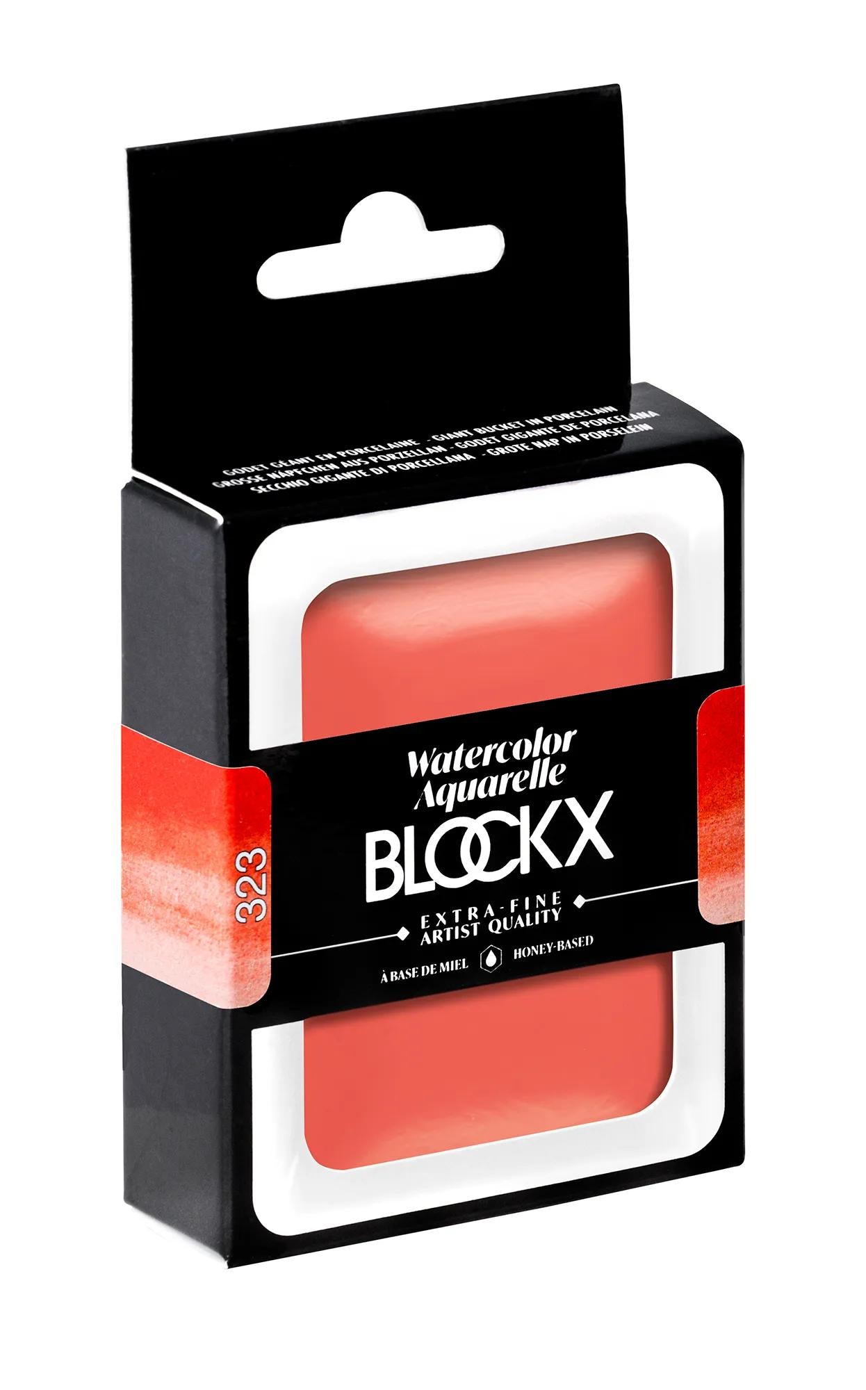 Extra-fine watercolor giant bucket - Red Cadmium 323