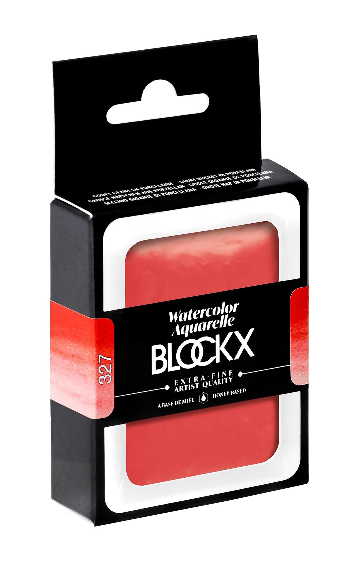 Extra-fine watercolor giant bucket - Red blockx 327