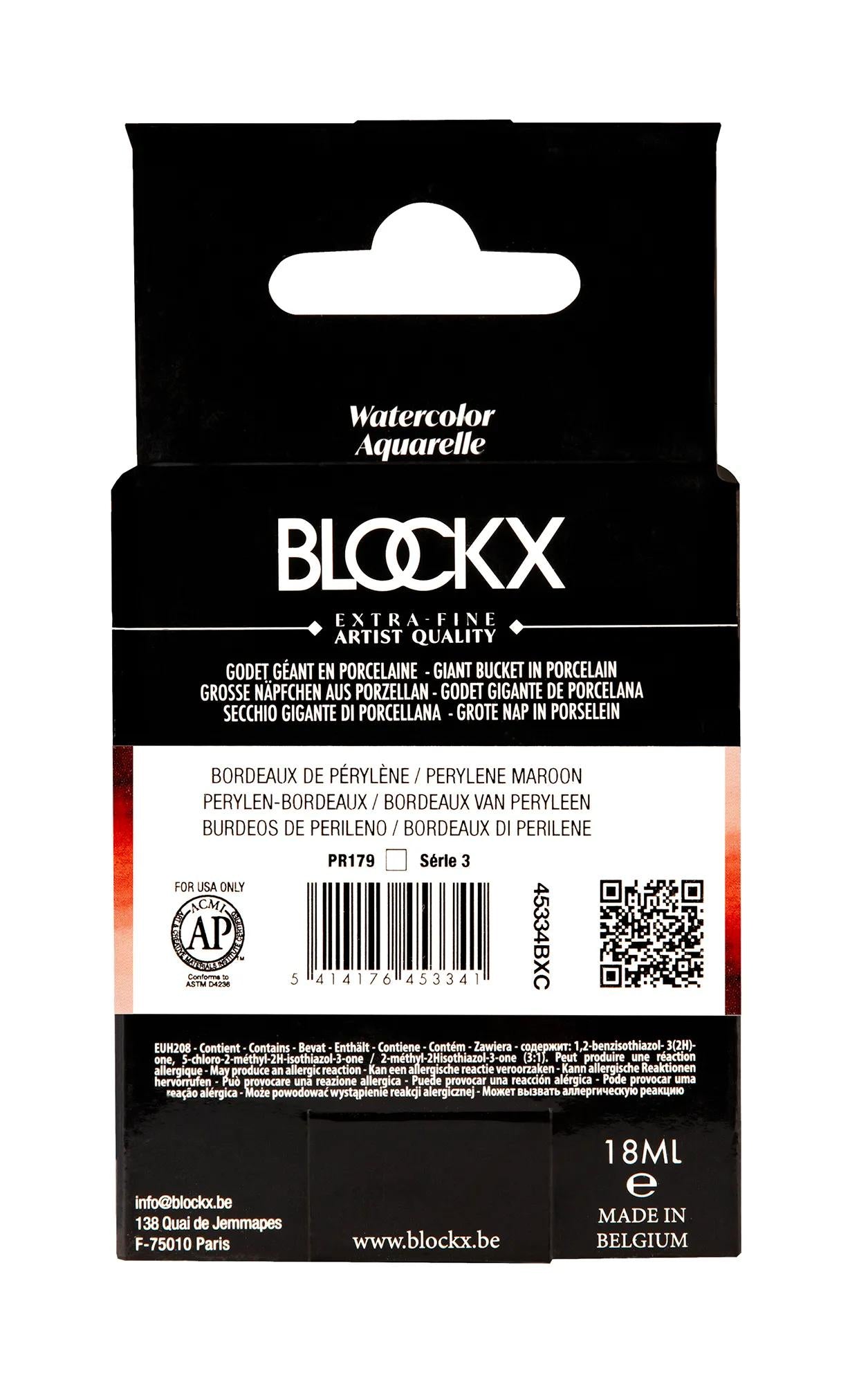 Extra-fine watercolor giant bucket - Red anthraquinone 221 (Pack x3)