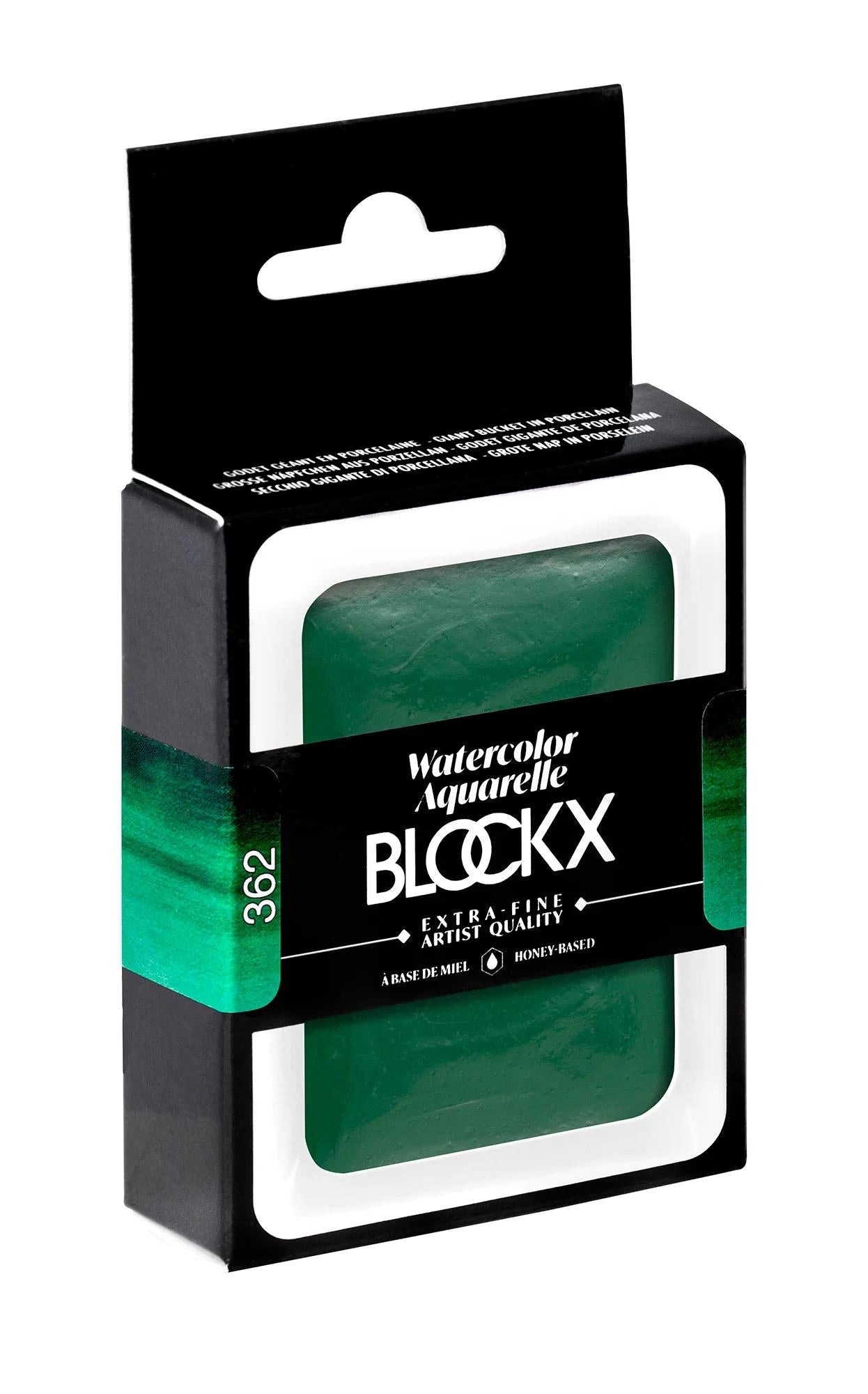 Extra-fine watercolor giant bucket - Permanent green 362