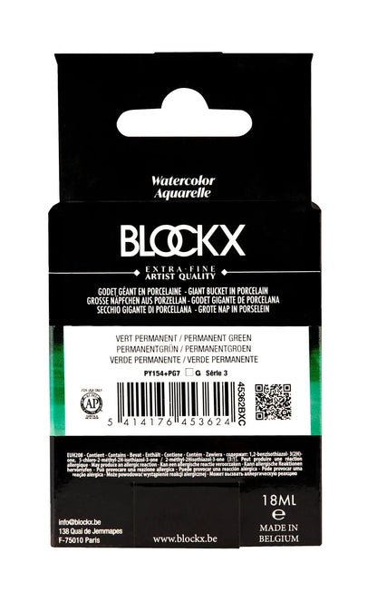 Extra-fine Aquarell Riesenficker - Permanent grün