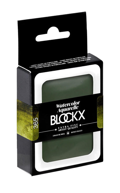 Extra-fine Aquarell Riesenficker - Olive green