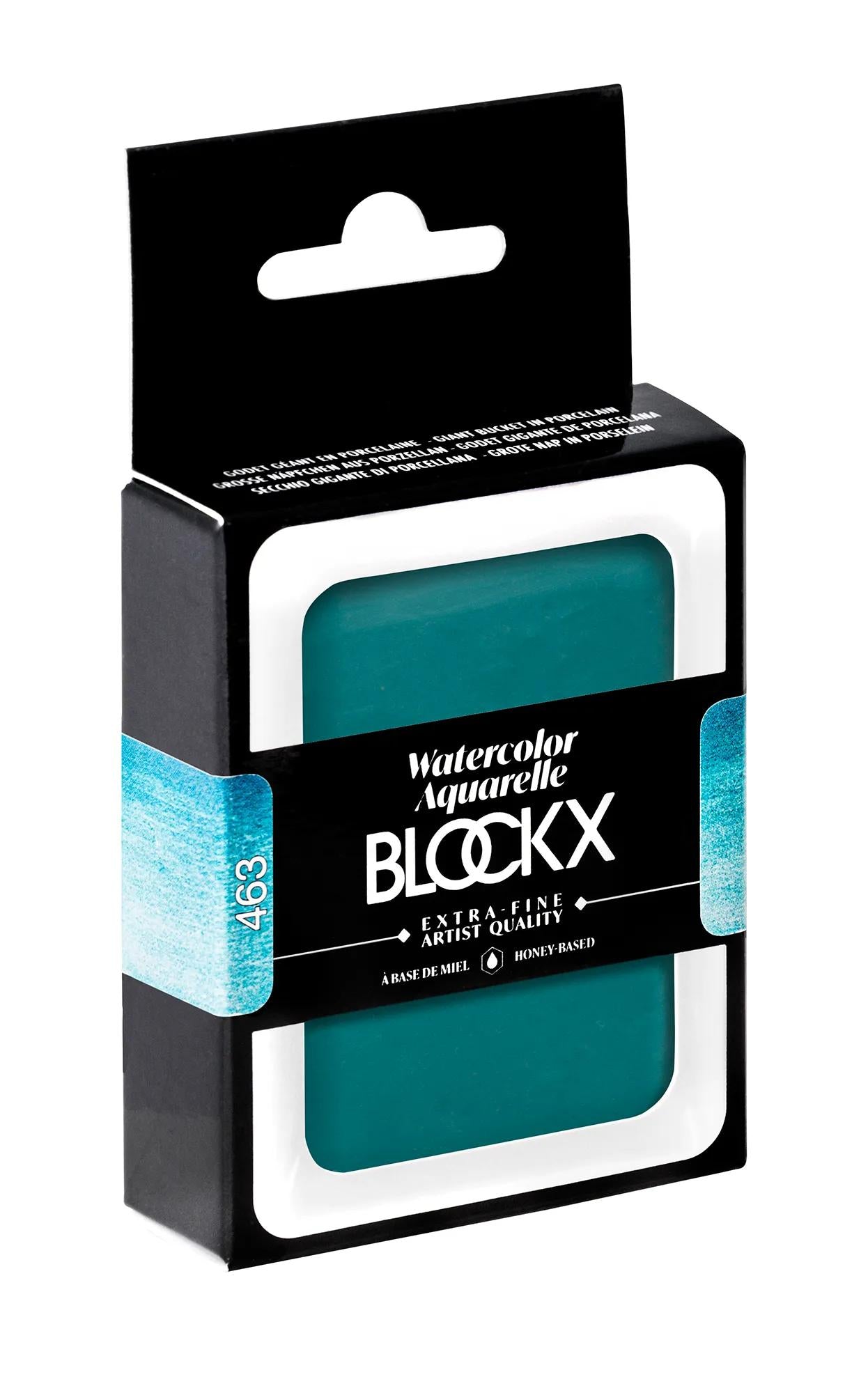 Extra-feine Aquarell Riesenficker - Türkis grün